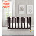 thumbnail image 1 of Delta Children Heartland 4-in-1 Convertible Baby Crib, Dark Chocolate, 1 of 13