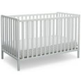 thumbnail image 1 of Delta Children Heartland 4-in-1 Convertible Crib, Greenguard Gold Certified, Bianca White, 1 of 9