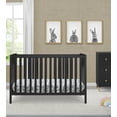 thumbnail image 1 of Delta Children Heartland 4-in-1 Convertible Crib - Greenguard Gold Certified, Black, 1 of 12