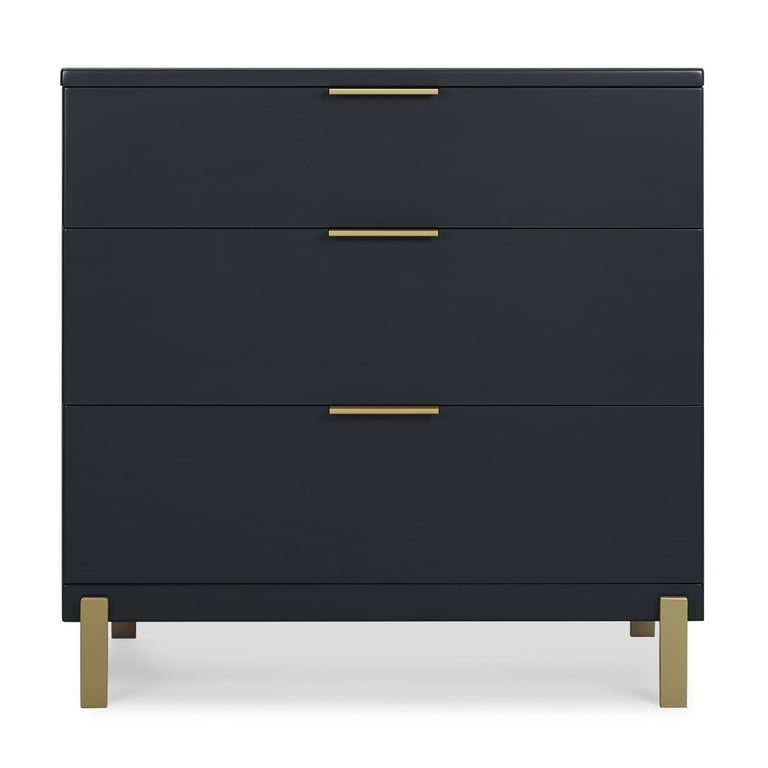 delta midnight grey dresser Delta Children Farmhouse 3 Drawer Dresser with Changing Top and  Interlocking Drawers