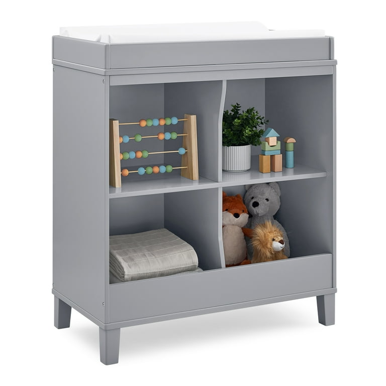 Delta Children Delta Gray Changing Table Gateway 2-in-1 Changing
