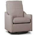thumbnail image 1 of Delta Children Kenwood Slim Nursery Glider Swivel Rocker Chair, French Grey, 1 of 16