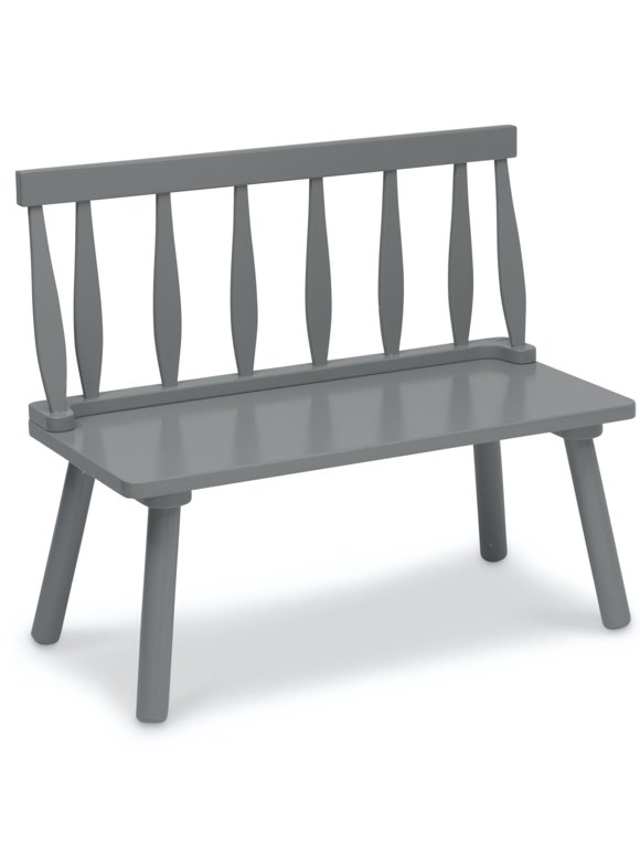 Delta Children Kids Wooden Bench, Pink