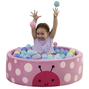 Delta Children Ladybug Soft Ball Pit with 50 Play Balls