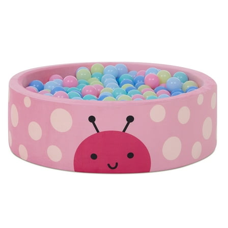 Delta Children Ladybug Soft Ball Pit with 50 Play Balls