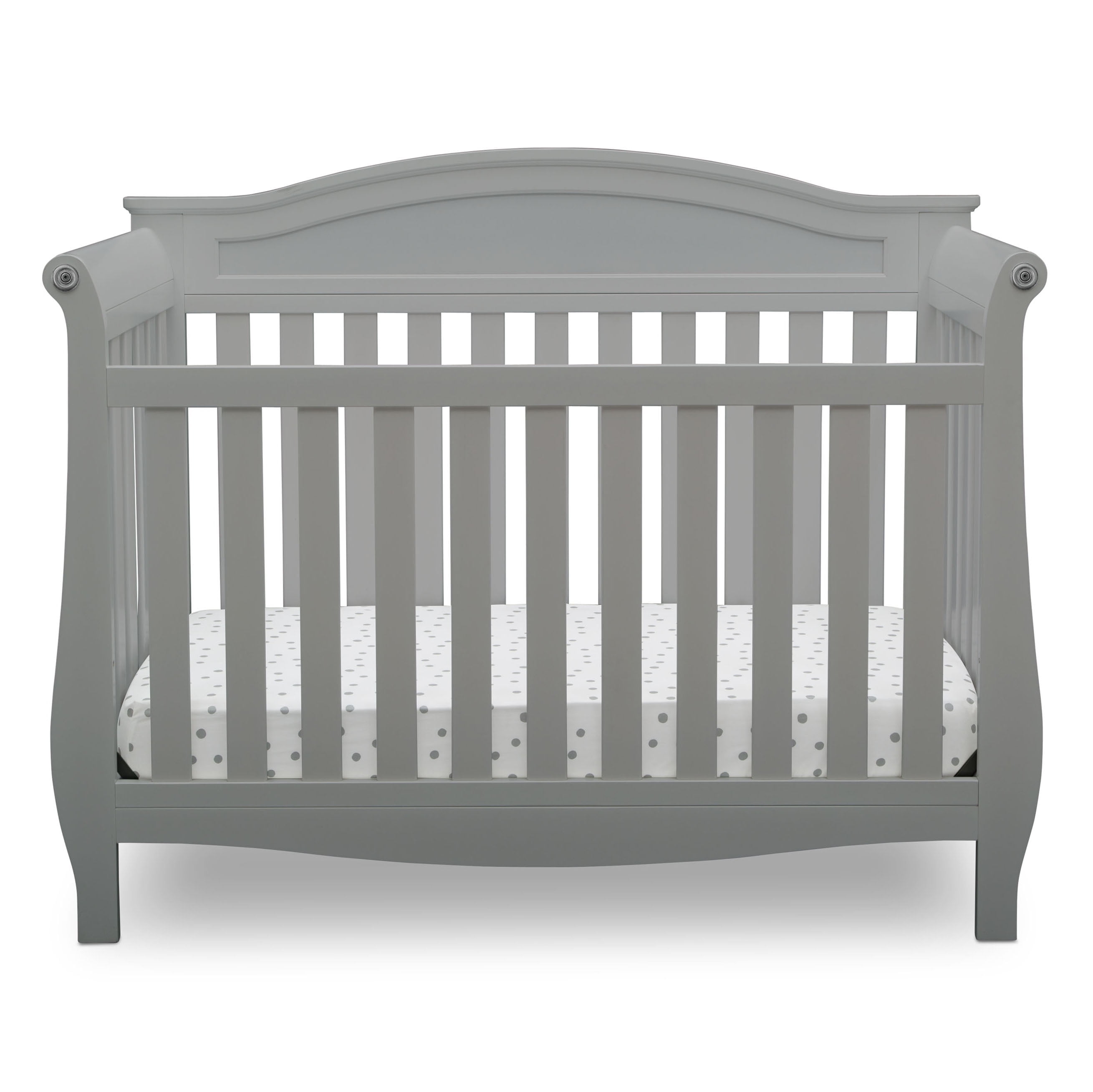 Delta Children Lancaster 4-in-1 Convertible Baby Crib, Adjustable
