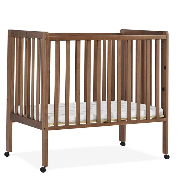 Delta Children Lee Portable Folding Mini Crib with 1.5Inch Mattress