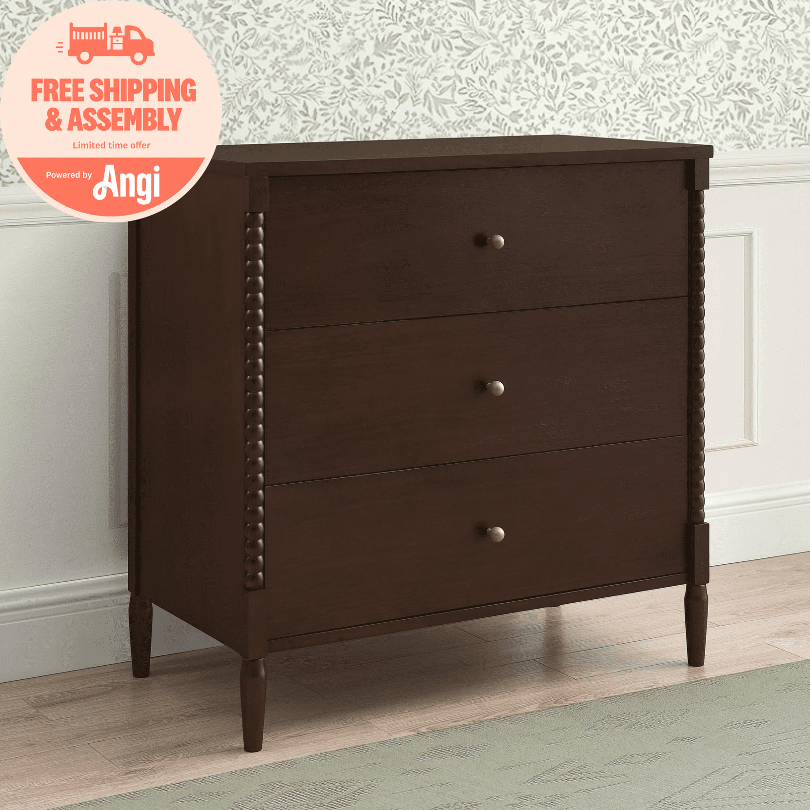 delta teak brown dresser Lily 3 Drawer with Interlocking Drawers Delta strongly rmends that white holiday dress Winning Combo: Sweater Dress Color:#40-Ice Blue