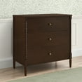 thumbnail image 1 of Delta Children Lily 3 Drawer Dresser with Interlocking Drawers, Walnut Espresso, 1 of 13