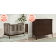 thumbnail image 1 of Delta Children Lily 4-in-1 Convertible Crib & Delta Children Lily 3 Drawer Dresser with Interlocking Drawers, 1 of 4