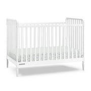 Delta Children Lily 4-in-1 Convertible Crib - Greenguard Gold Certified, Bianca White