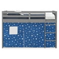 thumbnail image 1 of Delta Children Loft Bed Tent - Curtain Set for Twin Loft Bed (Bed Sold Separately), Blue Stars, 1 of 11