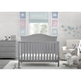 thumbnail image 1 of Delta Children Madrid 5-in-1 Convertible Baby Crib, Grey, 1 of 13