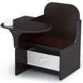 thumbnail interactive-video image 1 of Delta Children Classic Chair Desk With Storage Bin, Dark Chocolate, 1 of 6