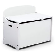 Delta Children MySize Deluxe Toy Box Kids Room Storage Chest, Bianca White