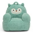 thumbnail interactive-video image 1 of Delta Children Owl Cozee Buddy Chair, Teal, 1 of 12