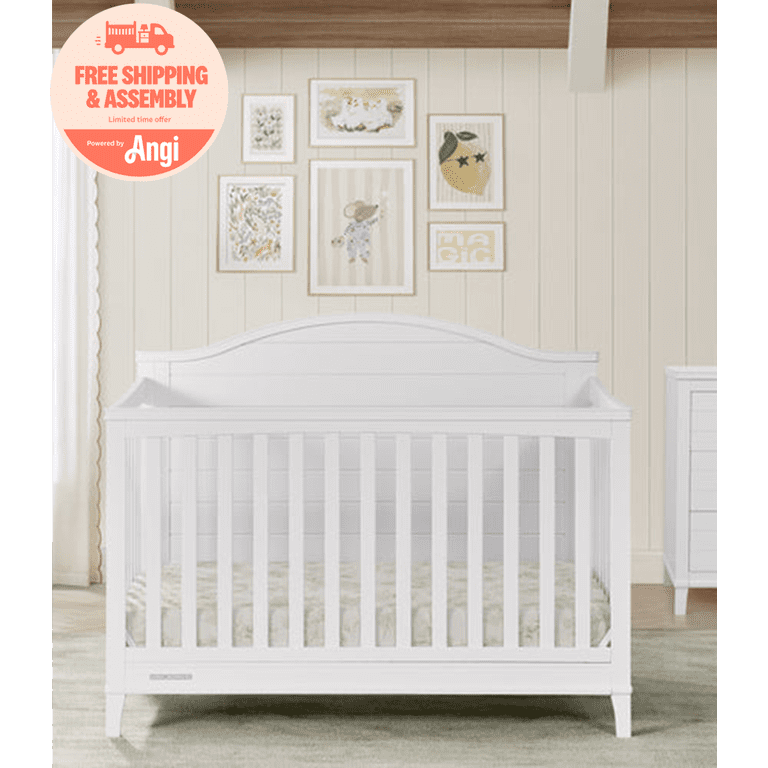 Delta Children Phoebe 6-in-1 Convertible Crib - Greenguard Gold