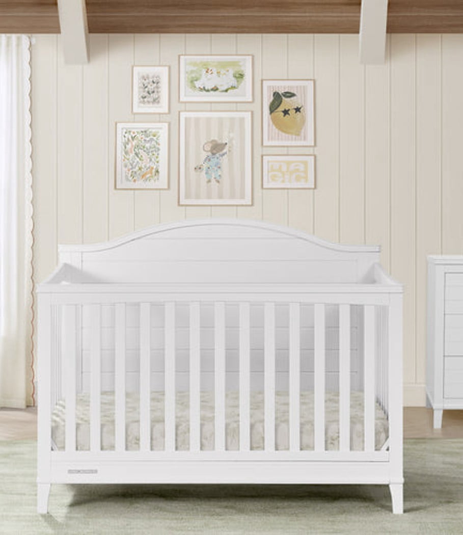 Delta Children Phoebe 6-in-1 Convertible Crib - Greenguard Gold
