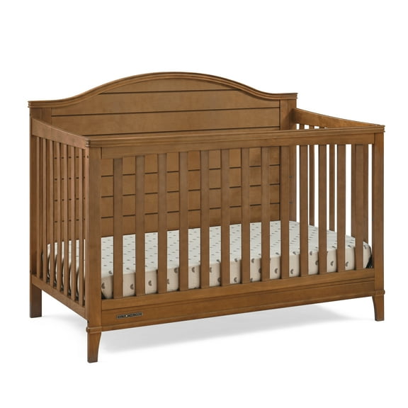 Delta Children Phoebe 6-in-1 Convertible Crib - Greenguard Gold Certified, Chestnut