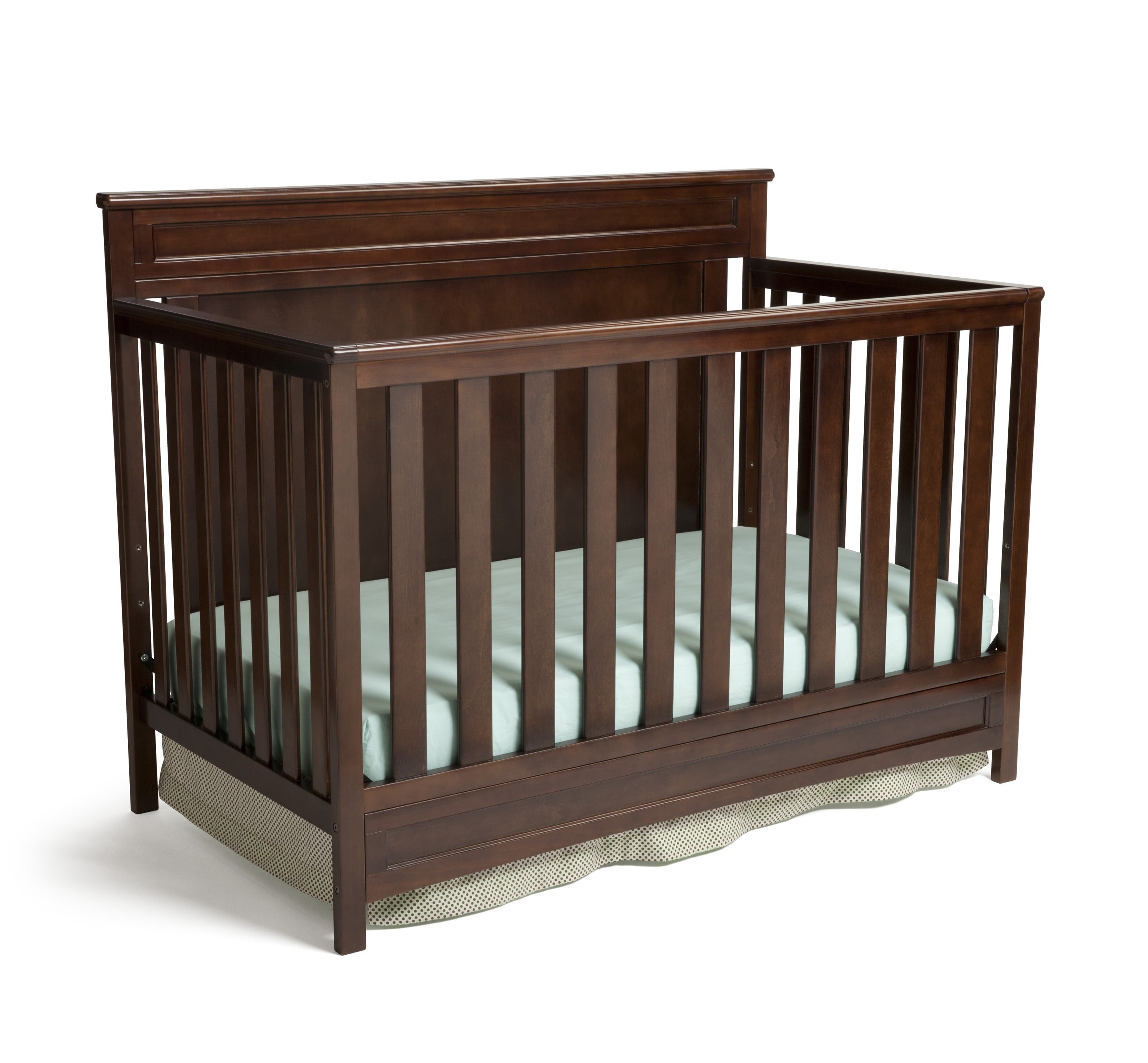Delta Children Princeton 4in1 Convertible Crib, Dark Chocolate