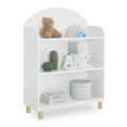 thumbnail image 1 of Delta Children Reese 3-Shelf Bookcase, Bianca White/Natural, 1 of 8