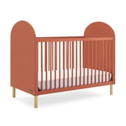 Delta Children Reese 4-in-1 Convertible Crib - Greenguard Gold Certified, Sedona/Natural