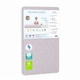 thumbnail image 1 of Delta Children Refresh 2-Stage Crib and Toddler Mattress - Breathable Cover and Core - Machine Washable - GREENGUARD Gold – Waterproof - Sustainably Sourced Core, Pink, 1 of 9