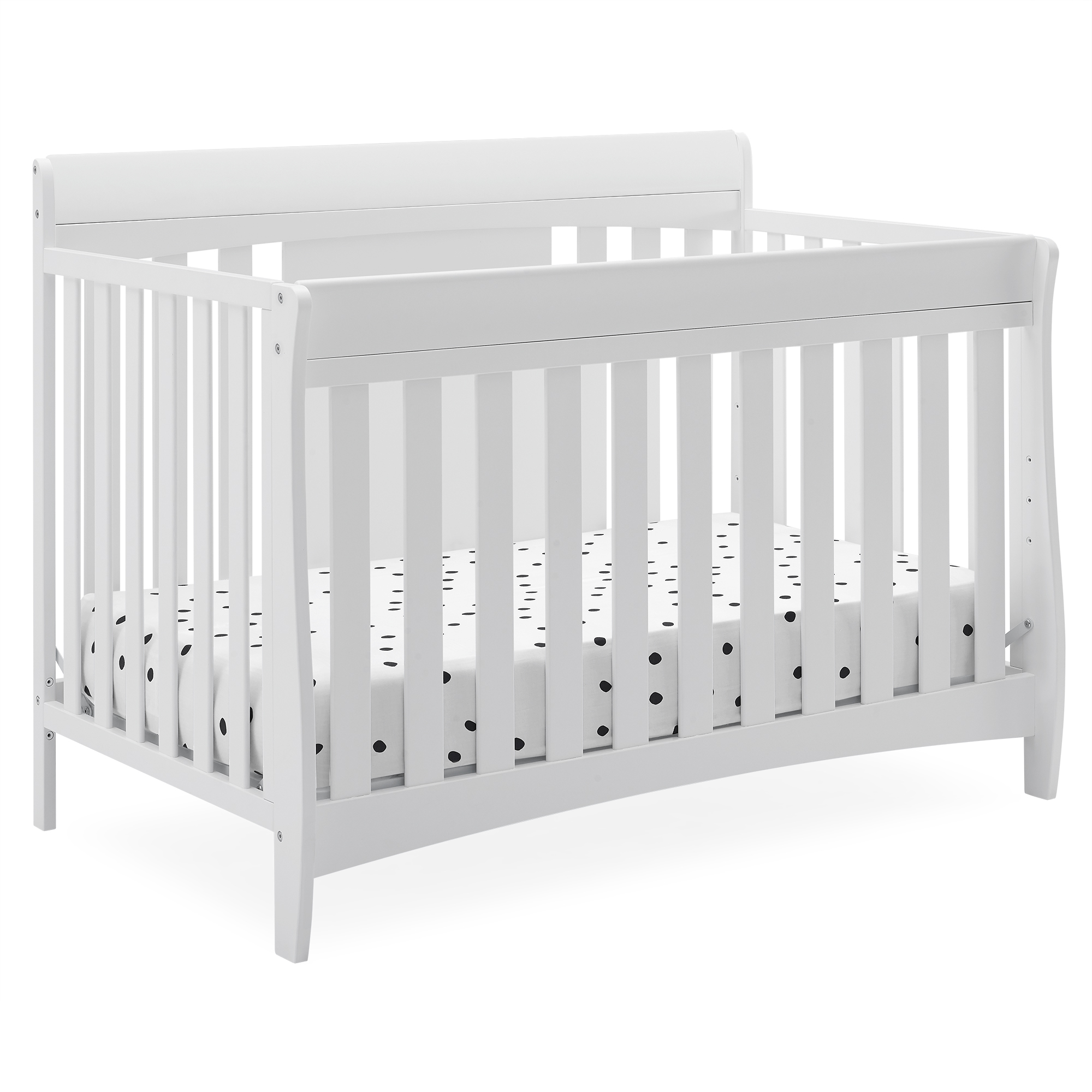 Delta Children Richmond 6-in-1 Convertible Baby Crib, Bianca White - image 1 of 17