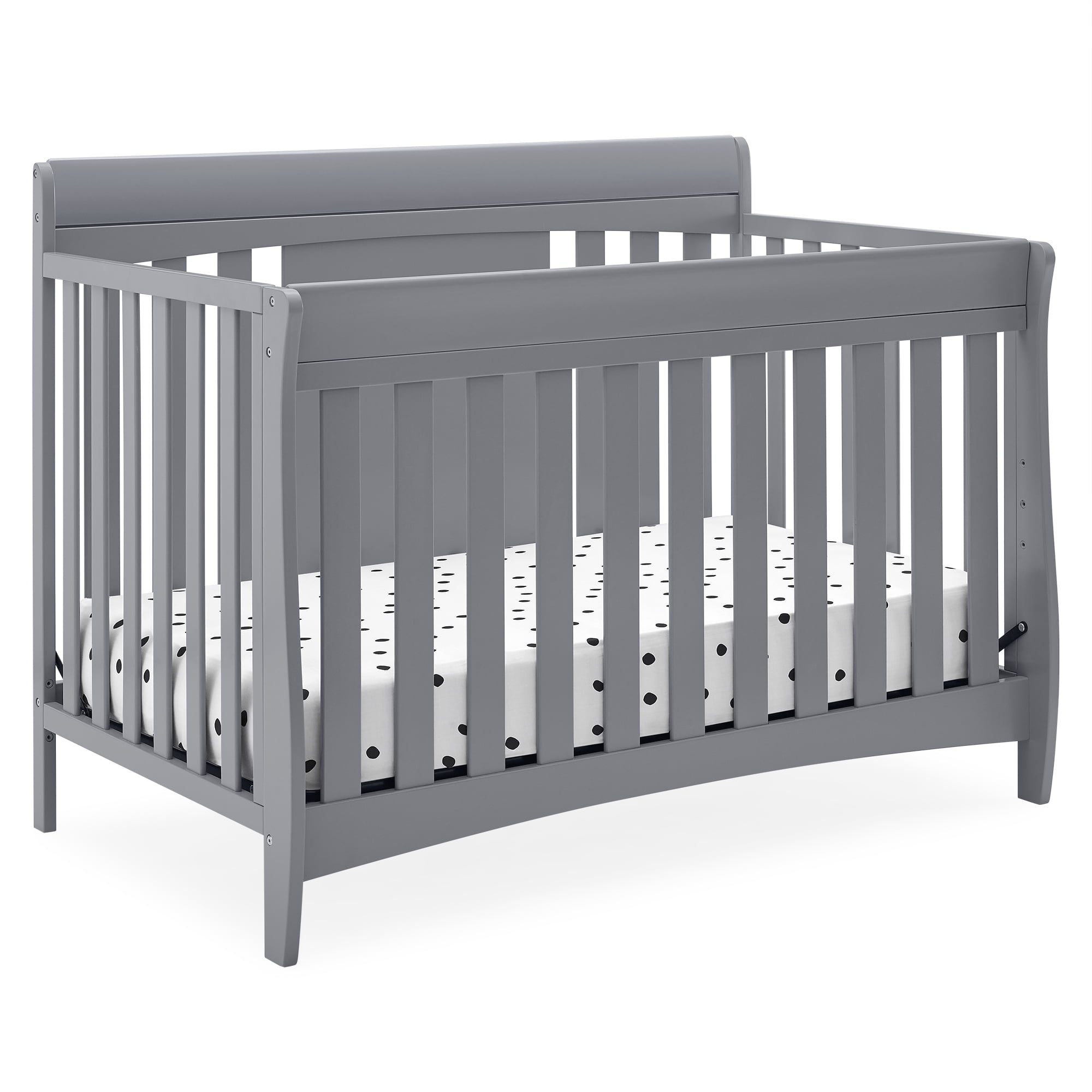 Delta Children Richmond 6-in-1 Convertible Baby Crib, Grey