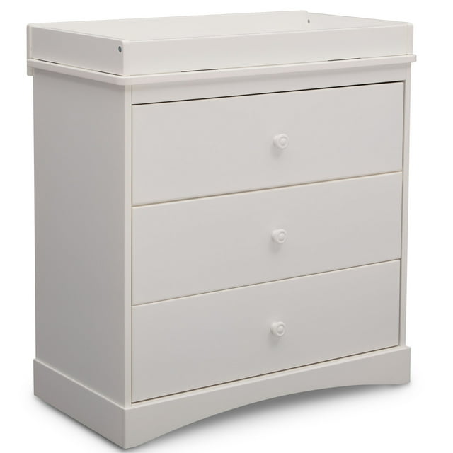 Delta Children Sutton 3 Drawer Dresser with Changing Top
