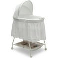 thumbnail image 1 of Delta Children Sweet Beginnings Bassinet with Nightlight and Music Module, Turtle Dove, 1 of 5
