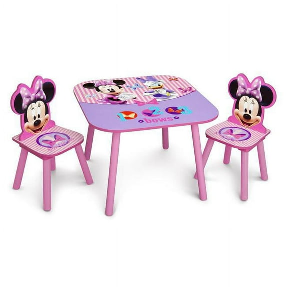 Delta Children TT89444MN Minnie Mouse Table & Chair Set