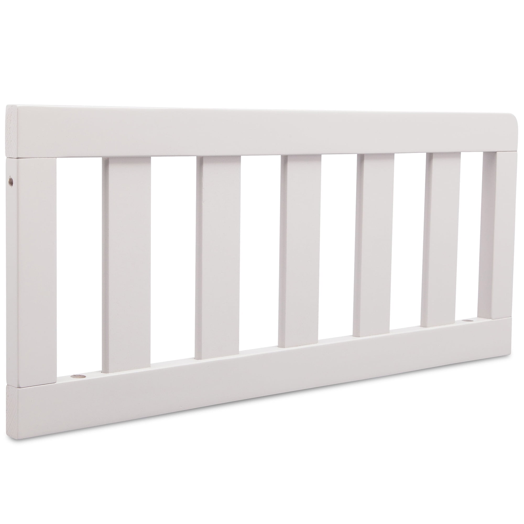 Bianca White Wooden Toddler Bed Safety Guardrail