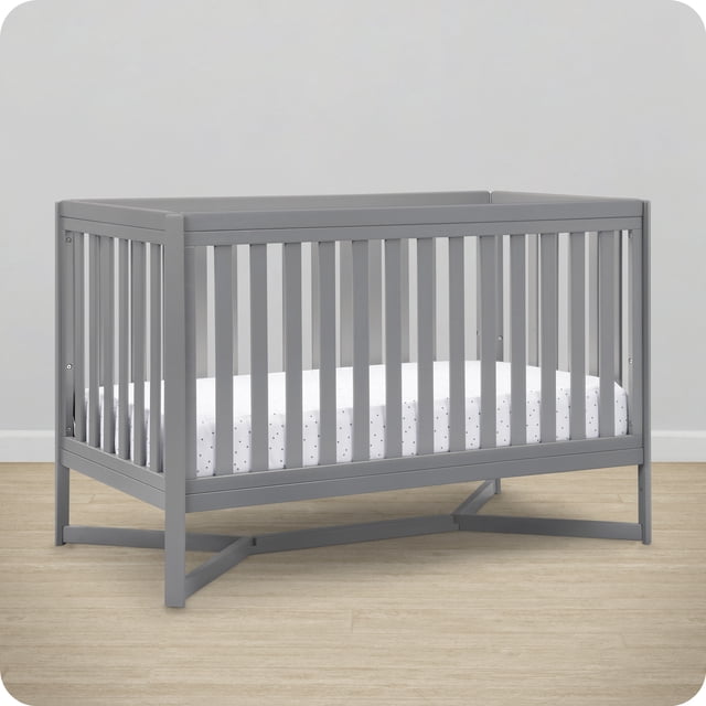 Delta Children Tribeca 4in1 Baby Convertible Crib, Grey Crib Grey