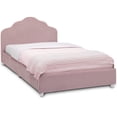 thumbnail image 1 of Delta Children Upholstered Twin Bed, Rose Pink, 1 of 8