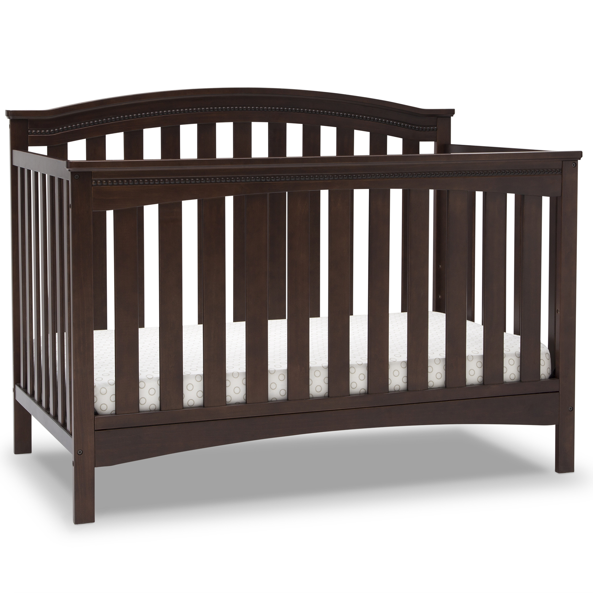 Delta Children Waverly 6-in-1 Convertible Baby Crib, Walnut Espresso - image 1 of 14