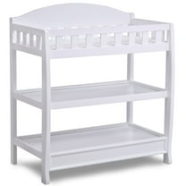 Delta Children Wilmington Wood Changing Table with Pad, White