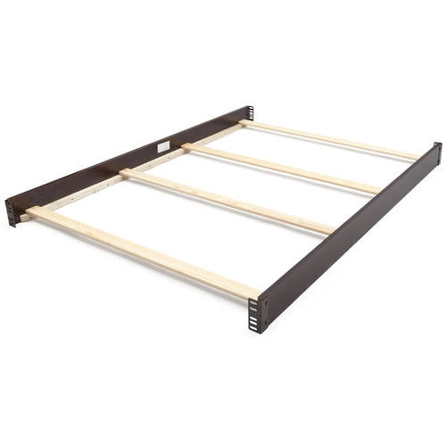 Delta Children Wooden Full Size Bed Rails 0050, Black Cherry Espresso