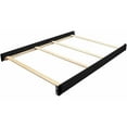 Delta Children Wooden Full Size Bed Rails 0050, Black