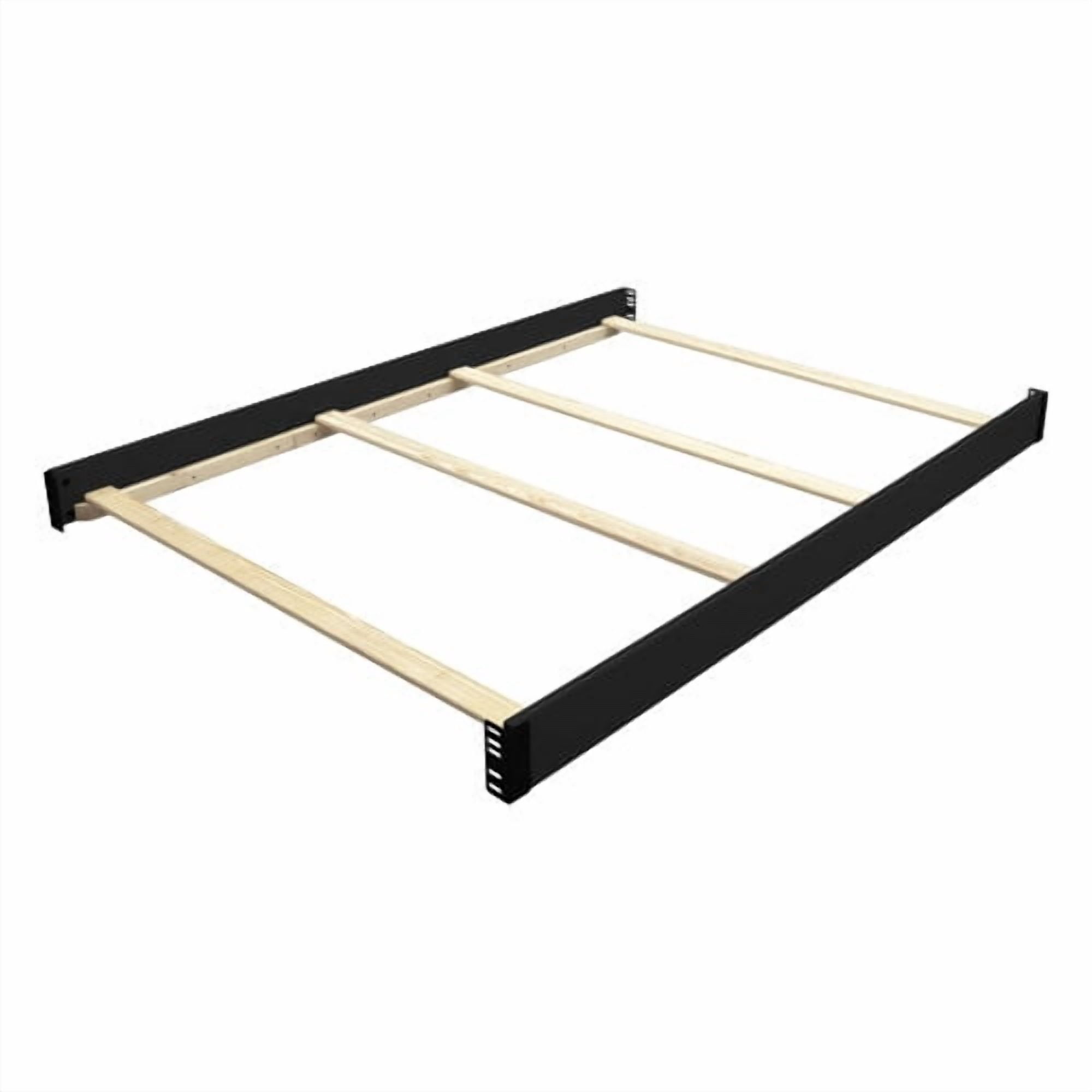 Delta Children Wooden Full Size Bed Rails 0050, Black