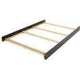 thumbnail image 1 of Delta Children Wooden Full Size Bed Rails 0050, Chocolate, 1 of 3