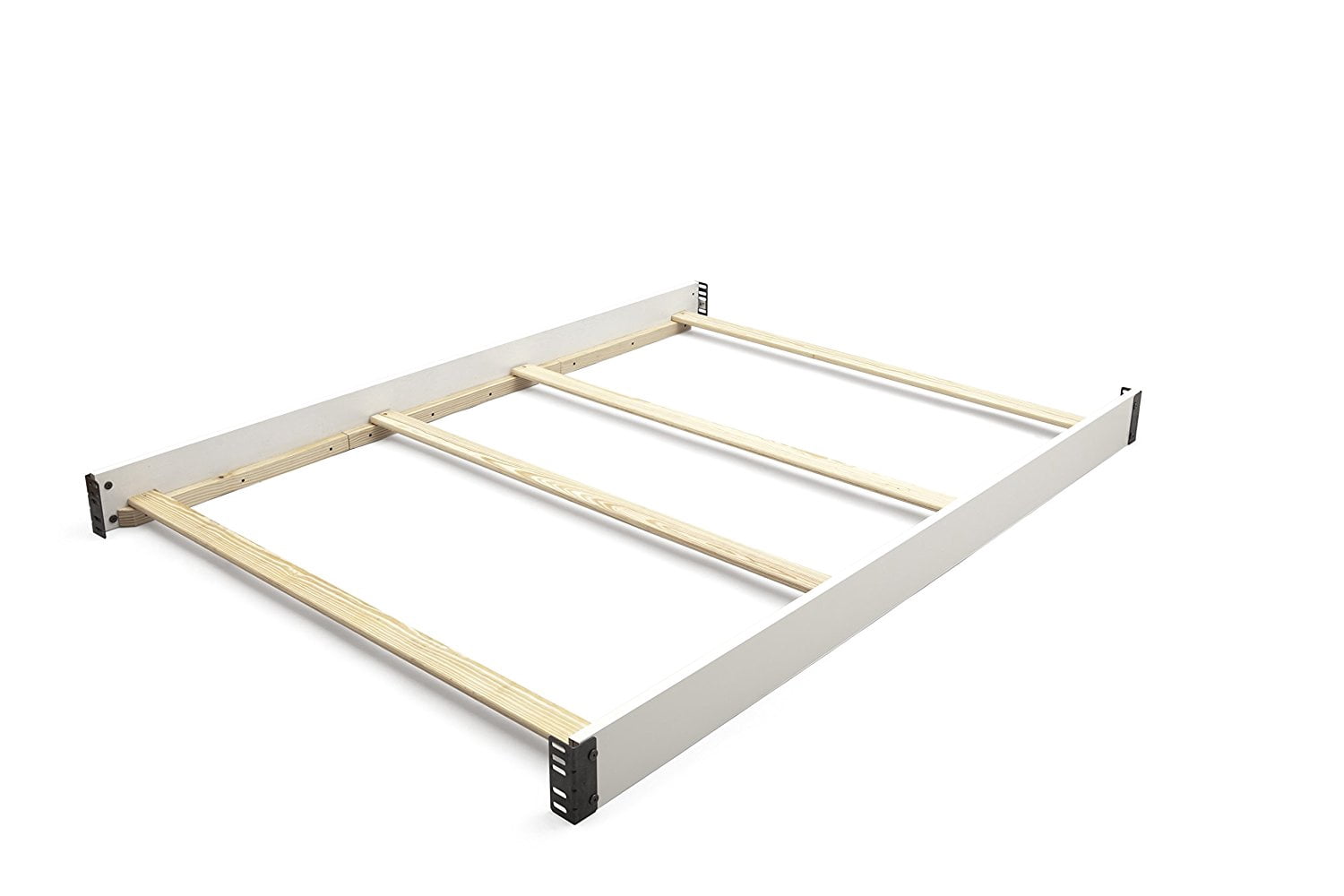 Delta Children Wooden Full-Size Bed Rails 0050, White