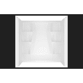 thumbnail image 1 of Delta Classic 400 59-7/8 in. H x 59-7/8 in. W x 29-7/8 in. L White Bathtub Wall Kit Acrylic Rev, 1 of 1
