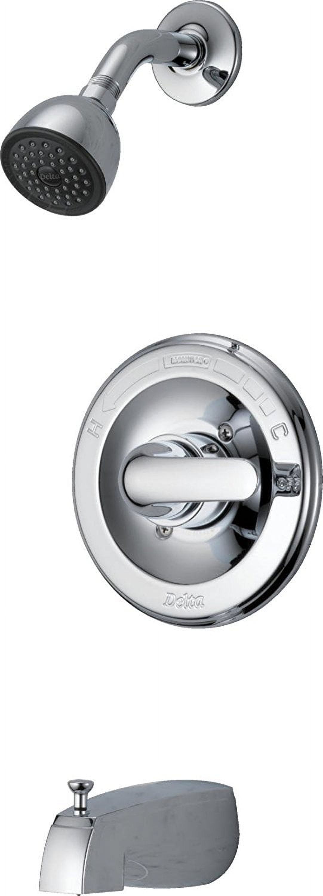 Chrome Multi-Function Wall Mounted Shower Faucet Set