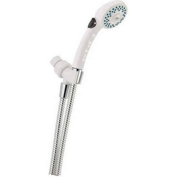 Delta Classic Hand Shower Package Includes Hand Shower, Holder, and Hose, Available in Various Colors