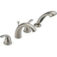 thumbnail image 1 of Delta Classic Roman Tub Filler with Hand Shower, Available in Various Colors, 1 of 2