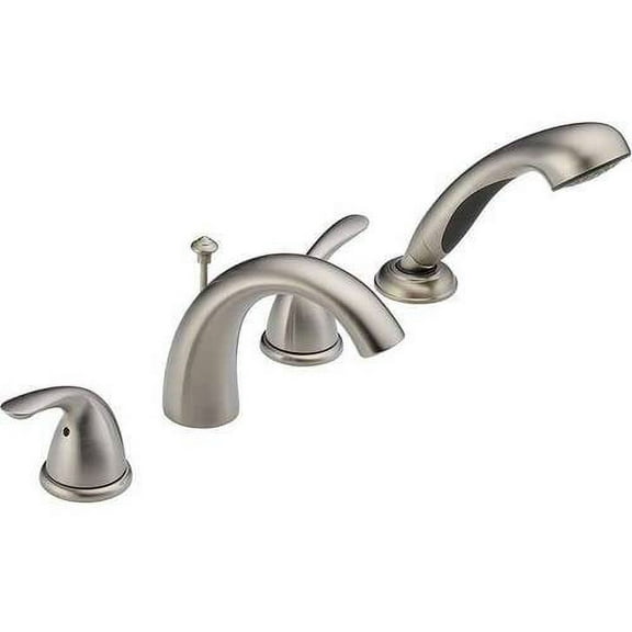 Delta Classic Roman Tub Filler with Hand Shower, Available in Various Colors