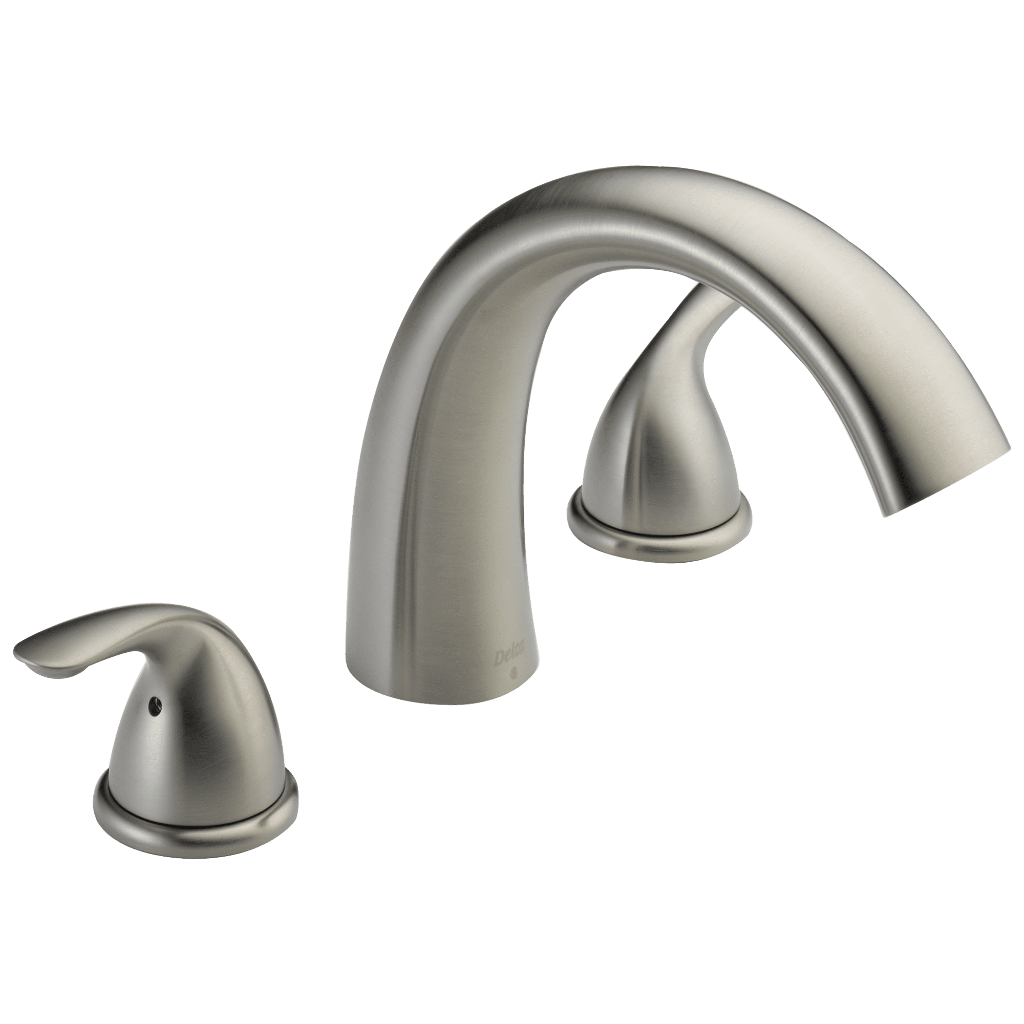 Stainless Steel Modern Widespread Deck Mounted Faucet