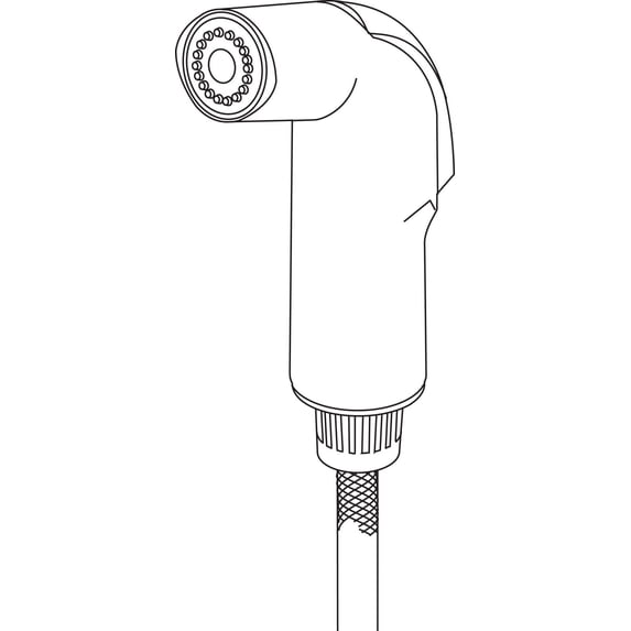 Delta Classic: Side Spray & Hose Assembly