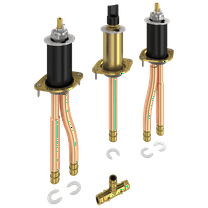 Delta Classic Two Handle Flexible Mount - PEX Cold Expansion